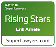 Rated By Super Lawyers | Rising Stars | Erik Arriete | SuperLawyers.com